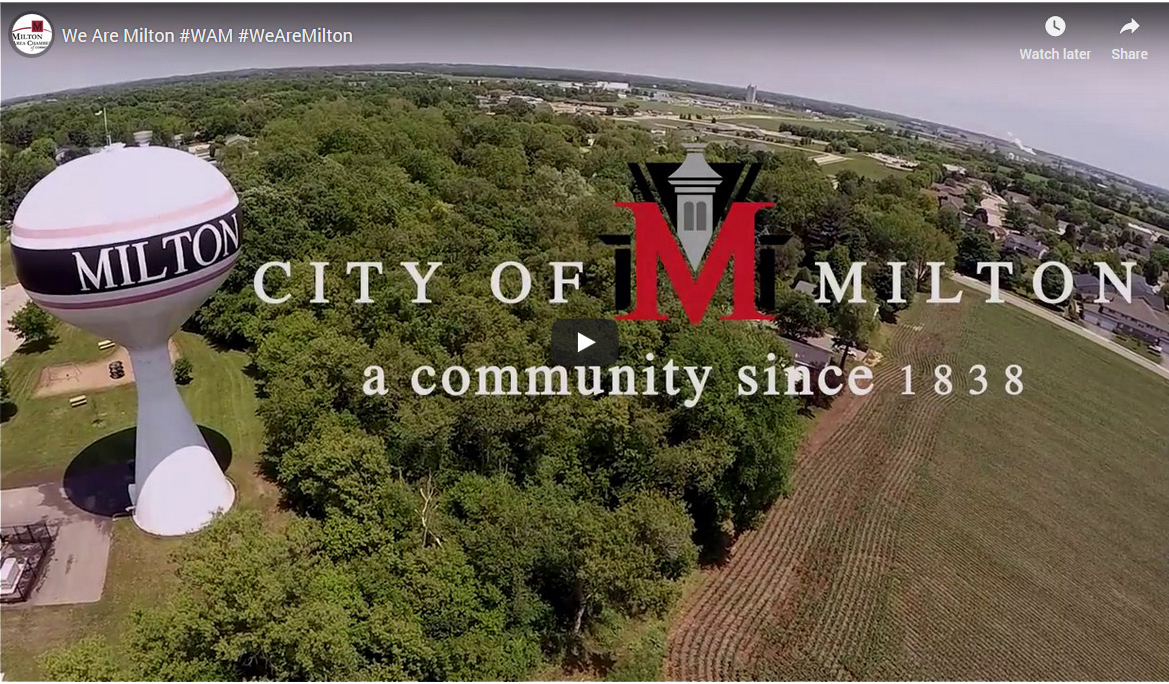 MILTON... A GREAT DESTINATION TO LIVE, WORK AND PLAY! Badger State Maintenance