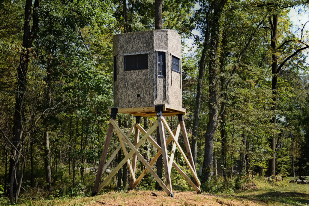 5X6 OCTAGON COMBO HUNTING BLIND Badger State Maintenance